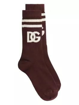 Носки из эластичного хлопка Dolce & Gabbana, красный