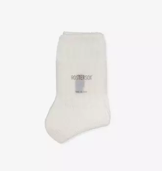 Носки из хлопковой смеси с принтом «Медведь» Rostersox, белый