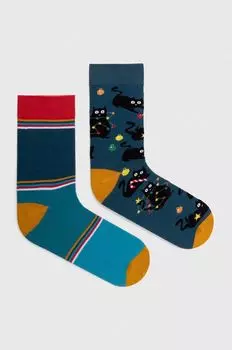 Носки из медицинского хлопка, 2 пары Medicine, мультиколор