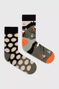 Носки из медицинского хлопка, 2 пары Medicine, мультиколор