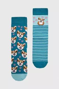 Носки из медицинского хлопка, 2 пары Medicine, мультиколор