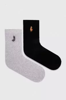 Носки из медицинского хлопка, 2 пары Medicine, мультиколор