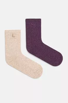 Носки из медицинского хлопка, 2 шт Medicine, мультиколор