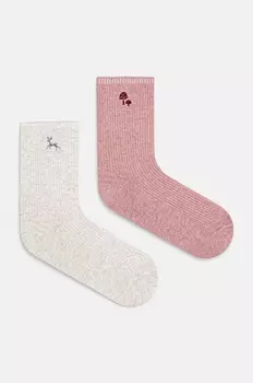 Носки из медицинского хлопка, 2 шт Medicine, мультиколор