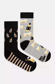 Носки из медицинского хлопка, 2 шт Medicine, мультиколор