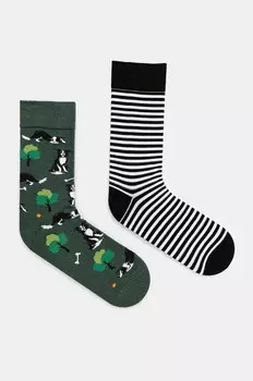 Носки из медицинского хлопка, 2 шт Medicine, мультиколор