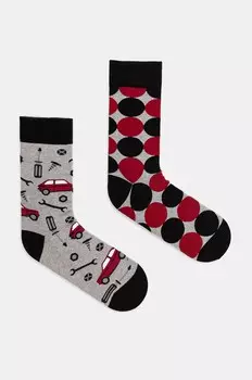 Носки из медицинского хлопка, 2 шт Medicine, мультиколор