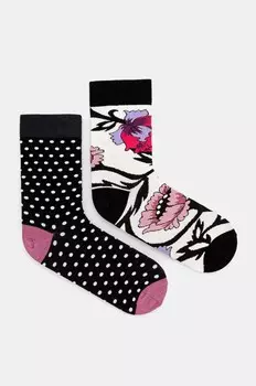 Носки из медицинского хлопка, 2 шт Medicine, мультиколор