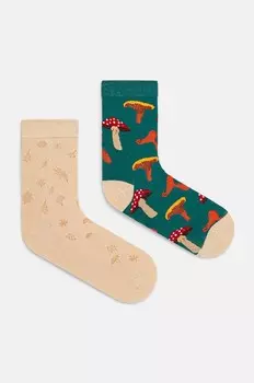 Носки из медицинского хлопка, 2 шт Medicine, мультиколор