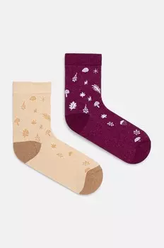 Носки из медицинского хлопка, 2 шт Medicine, мультиколор