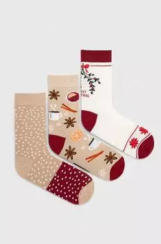 Носки из медицинского хлопка, 3 пары Medicine, мультиколор