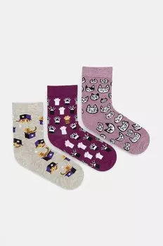 Носки из медицинского хлопка, 3 пары Medicine, мультиколор