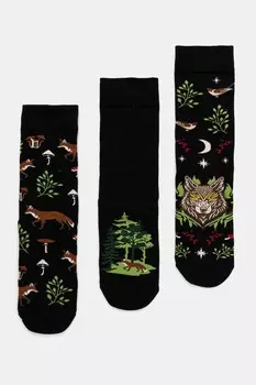 Носки из медицинского хлопка, 3 пары Medicine, мультиколор