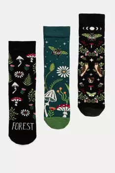 Носки из медицинского хлопка, 3 пары Medicine, мультиколор