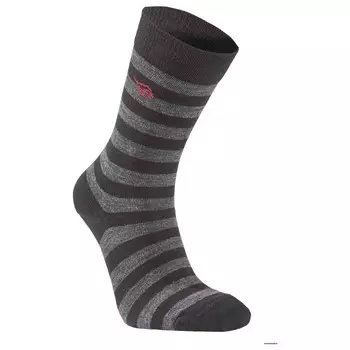 Носки из мериноса Ivanhoe Of Sweden Wool Sock Stripe, черный