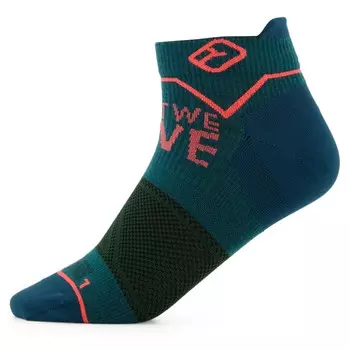 Носки из мериноса Ortovox Alpine Light Low Socks, цвет Pacific Green