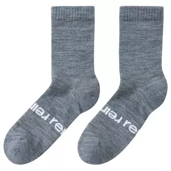 Носки из мериноса Reima Socks Liki, цвет Melange Grey