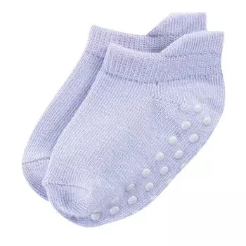 Носки из органического хлопка Touched by Nature для девочек и малышей с противоскользящим захватом для защиты от падения, однотонный розовый коралл Touched by Nature