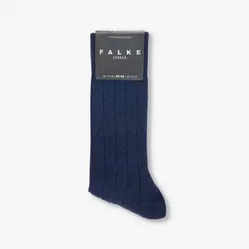 Носки из ребристого трикотажного полотна Lhasa Falke, синий