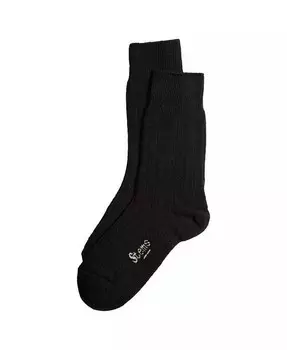 НОСКИ ИЗ ШЕРСТИ ЛЮКС Stems, черный