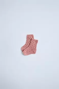Носки из шерсти ZARA, розовый