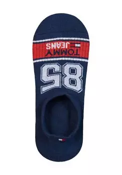 Носки из смеси хлопка, женские и мужские TOMMY Jeans, темно-синий