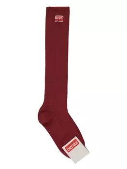 Носки из смесового хлопка Kenzo, коричневый