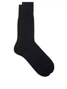 Носки из смесового хлопка no. 9 fil dcosse Falke, синий