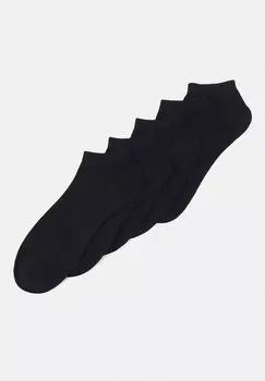 Носки JACBASIC SHORT SOCK 5 PACK Jack & Jones, черный