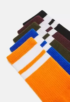 Носки JACFRANCIS TENNIS 5 PACK Jack & Jones, Бордо