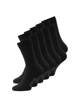 Носки JACJENS 10 PACK Jack & Jones, черный