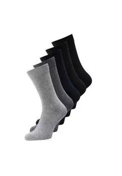 Носки JACJENS SOCK 5 PACK Jack & Jones, темно-серый меланж
