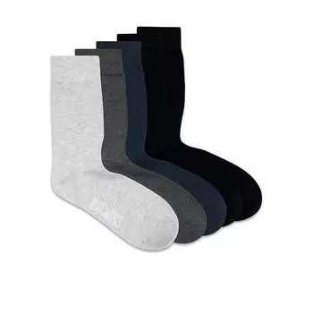 Носки Jack & Jones Basic Bamboo 5 шт, черный