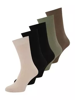 Носки JACK & JONES, цвет Beige/Brown/Green/Black