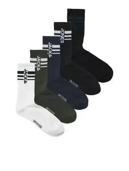 Носки JACK & JONES JACMATT, цвет Navy/Fir/Black/White
