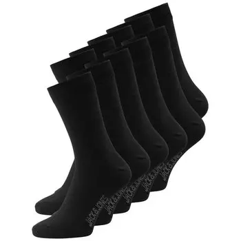 Носки Jack & Jones Plain 10 шт, черный