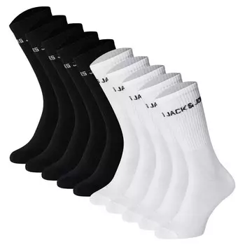 Носки JACK & JONES Socks, черный/белый