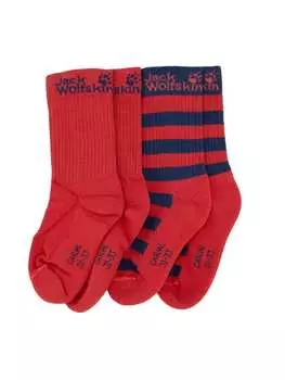Носки Jack Wolfskin, красный
