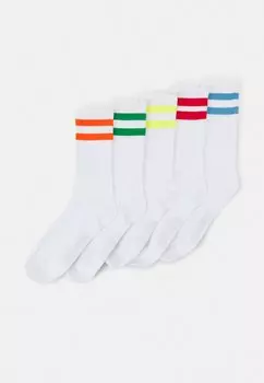 Носки JACKAYDEN TENNIS SOCKS 5 PACK Jack & Jones, красный