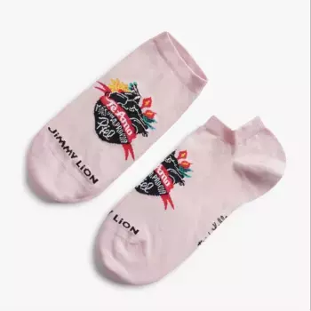 Носки Jimmy Lion Frida Te Amo short, розовый