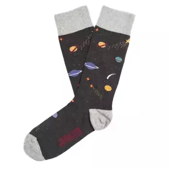 Носки Jimmy Lion Galaxy crew, серый