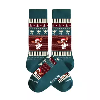 Носки Jimmy Lion Holiday Gizmo crew, зеленый