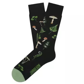 Носки Jimmy Lion Mushrooms crew, черный
