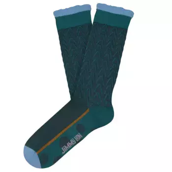 Носки Jimmy Lion Sophie crew, зеленый