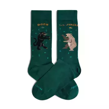 Носки Jimmy Lion The Jungle Book crew, зеленый