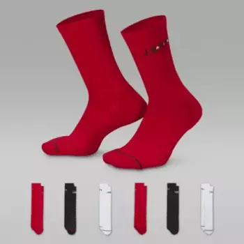 Носки Jordan Everyday Crew (6 шт), разноцветный