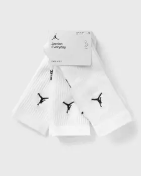 Носки Jordan Everyday Crew Socks (3 Pairs), белый/черный