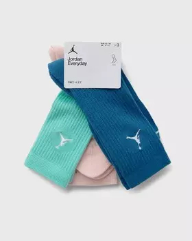 Носки Jordan Everyday Crew Socks (3 Pairs), разноцветный