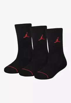 Носки JORDAN JUMPMAN CREW UNISEX 3 PACK Jordan, черный