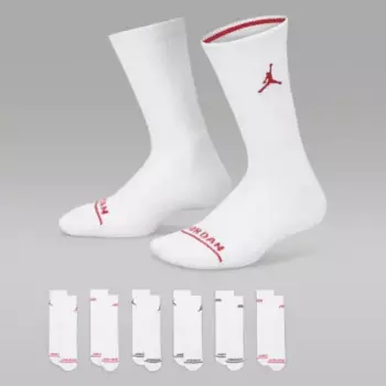 Носки Jordan Legend Kids' Crew Box Set (6-шт), белый